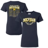 Blue 84 Navy Michigan Wolverines College Football Playoff 2023 National Champions Gold Dust Schedul In Navy