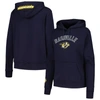 Pro Standard Navy Nashville Predators Classic Chenille Pullover Hoodie In Navy