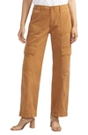 SILVER JEANS CO. SILVER JEANS CO. WIDE LEG CARGO JEANS