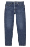Cos Regular-fit Tapered-leg Jeans In Blue Medium Kingscross