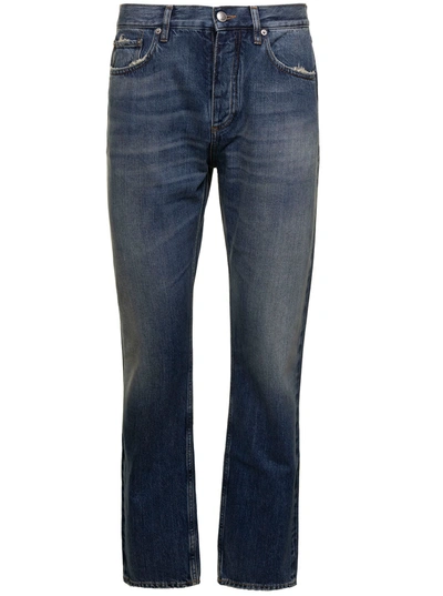 Burberry D V Enim Jeans In Blue