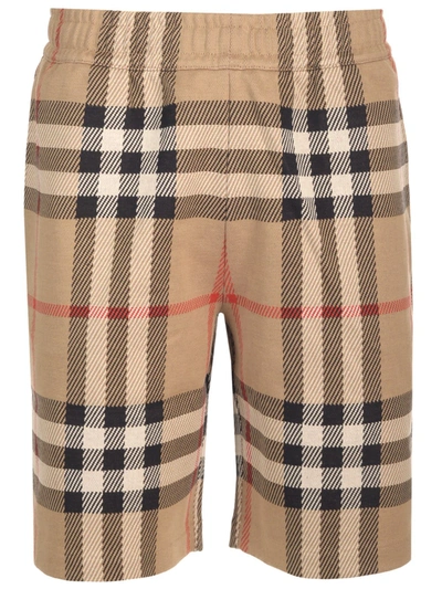 Burberry Bermuda Shorts In Beige