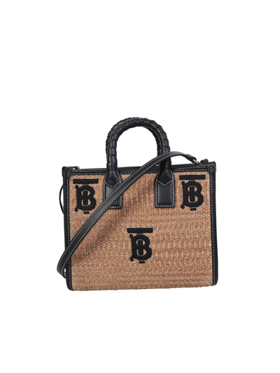 BURBERRY BURBERRY FREYA MINI TOTE BAG