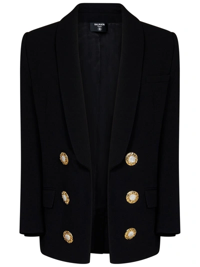 Balmain Blazer In Black