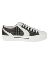 BURBERRY BURBERRY MESH CHECK SNEAKERS