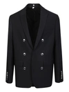 BURBERRY BURBERRY TAILORED WOOL DOUBLE BREASTED BLAZER