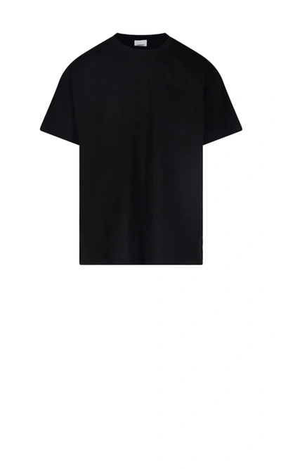 Burberry Logo T-shirt In Black