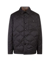 Burberry Francis Down Jacket In Black