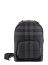 BURBERRY BURBERRY SLING CHECK BACKPACK