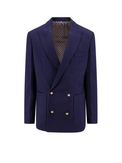 Balmain Blazer In Blue