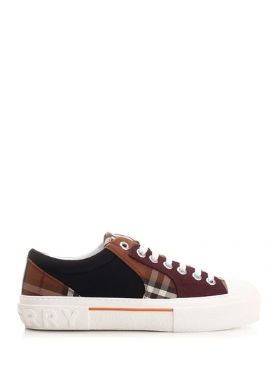 Burberry Vintage Check Sneakers In Brown