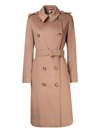 BURBERRY BURBERRY KENSINGTON TRENCH COAT IN CASHMERE