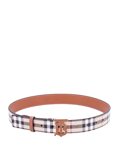 Burberry Belt In Brown