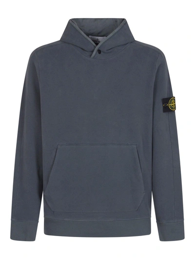 Stone Island Compass Patch Long-sleeved Hoodie In Default Title