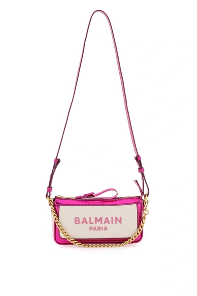 Balmain B-army Clutch In Pink