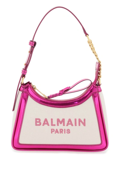 Balmain B-army Shoulder Bag In Pink