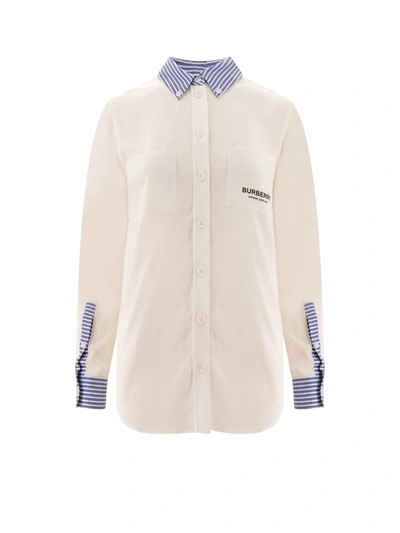 Burberry Shirt In White