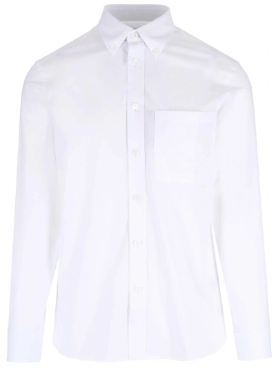 Burberry White Shirt With Pocket