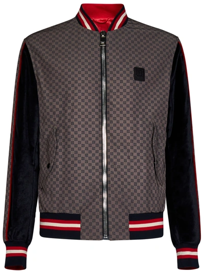 Balmain Bomber In Multicolor Polyester