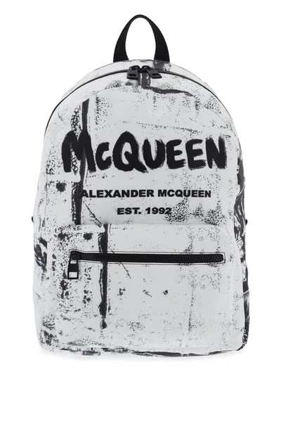 Alexander Mcqueen Metropolitan Backpack In Multicolor
