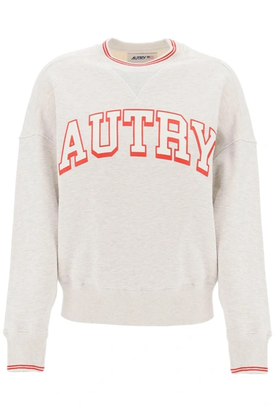 Autry Sweatshirt  Woman Color Grey In Mixed Colours