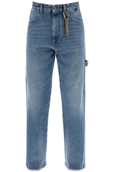 Darkpark Blue John Jeans In Medium Wash W053