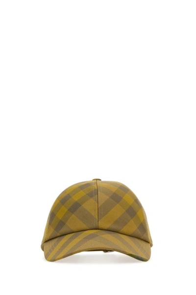 Burberry Unisex Embroidered Polyester Baseball Cap In Multicolor