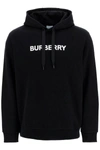 BURBERRY BURBERRY ANSDELL HOODIE WITH LOGO PRINT