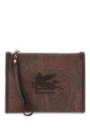 ETRO ETRO PAISLEY POUCH WITH EMBROIDERY