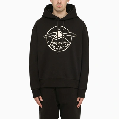 Moncler X Roc Nation By Jay-z Logo Hoodie In 999