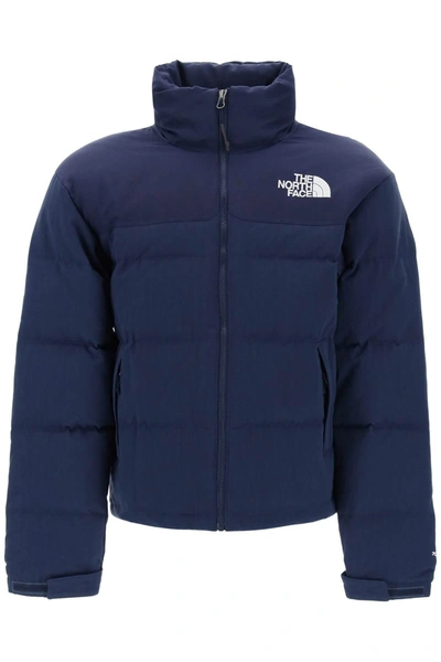 The North Face 1992 Reversible Nuptse Jacket In Blue