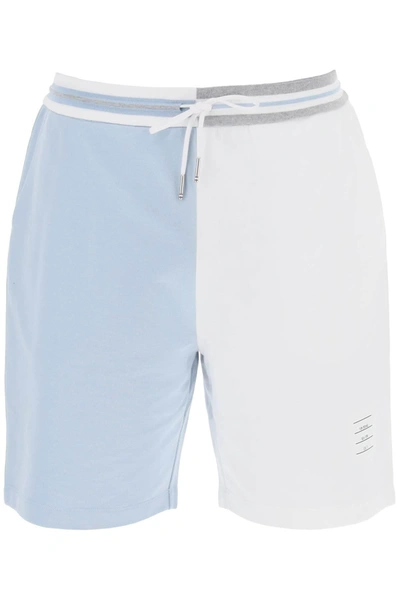 Thom Browne Funmix Striped Short In Mixed Colours