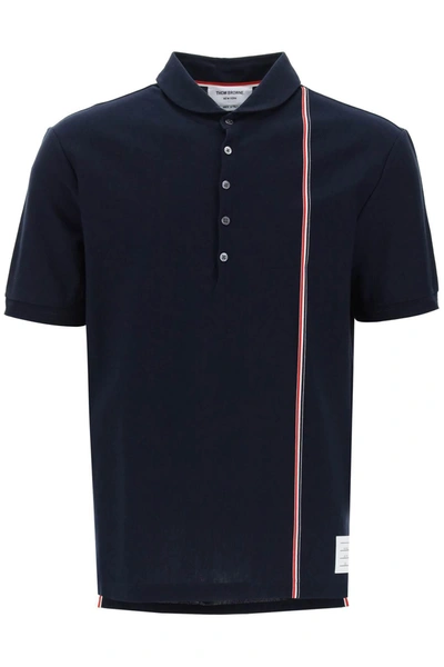 Thom Browne Rwb Polo Blue