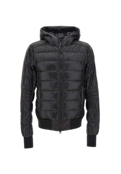 Canada Goose Crofton Down Jacket In Black