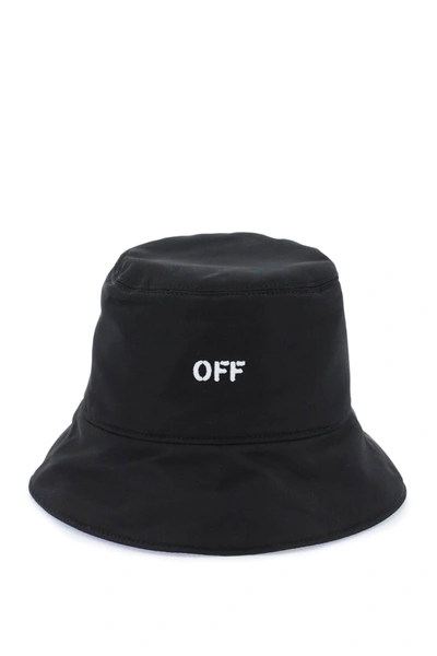 Off-white Black Polyester Hat