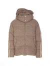 PALM ANGELS PALM ANGELS TRACK MULTI COTTON BLEND PUFFER JACKET