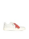 OFF-WHITE OFF-WHITE LOW VULCANIZED LEATHER SNEAKERS