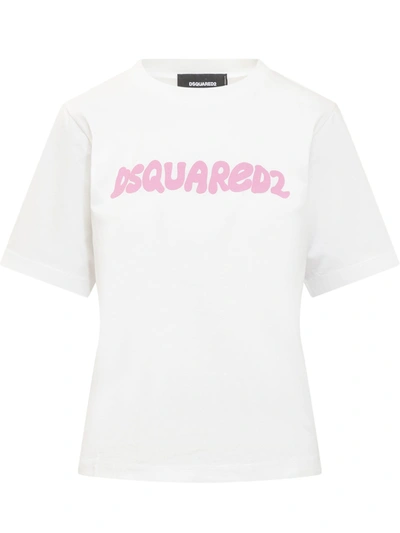 Dsquared2 T-shirt  In Bianco