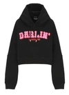 Dsquared2 Onion Hoodie In Black
