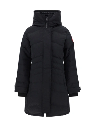Canada Goose Lorette Parka With Hood In Black