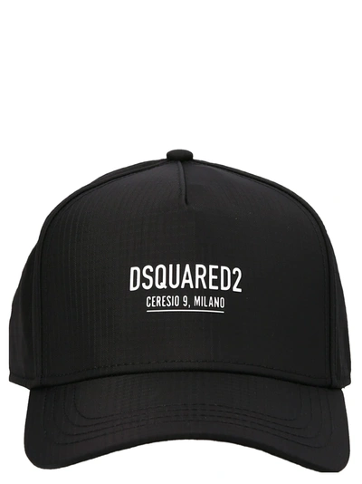 Dsquared2 Logo Cap In Black