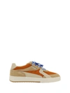 PALM ANGELS PALM ANGELS MULTICOLOR SUEDE BLEND SNEAKERS