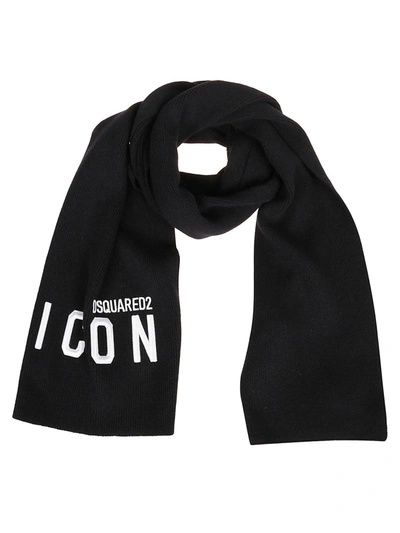 Dsquared2 Wool Icon Scarf In Default Title