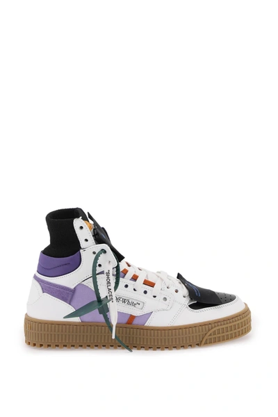 Off-white Off White '3.0 Off Court' Sneakers In Lilac White (white)