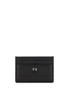 DSQUARED2 DSQUARED2 D2 BLACK LEATHER CARD HOLDER