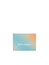 PALM ANGELS PALM ANGELS MULTICOLOURED SHADED CARD HOLDER WITH LOGO