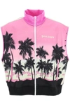 PALM ANGELS PALM ANGELS SPORT waistcoat WITH SUNSET PRINT
