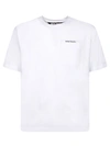 PALM ANGELS PALM ANGELS POCKET TAILORED WHITE T-SHIRT