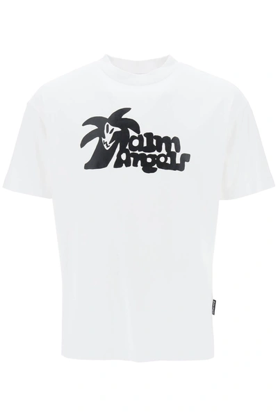 Palm Angels Hunter Classic T-shirt In White