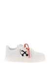 OFF-WHITE OFF-WHITE VULCANIZED FABRIC LOW-TOP SNEAKERS